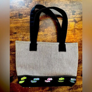 Braciano | ladies canvas shoulder handbag